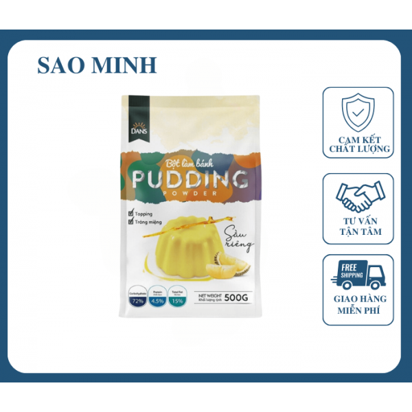 Bột Pudding Sầu Riêng DANS 500Gr